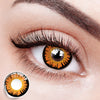 Crimson Bloom Yellow Contact Lenses