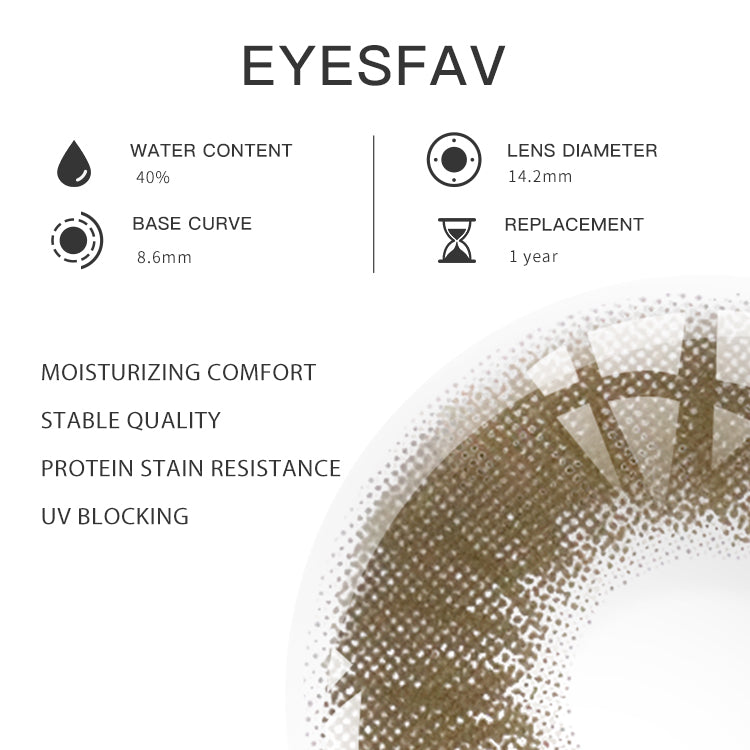 Icy Gray Colored Contact Lenses | 1 Year | Natural Vibes – EYESFAV
