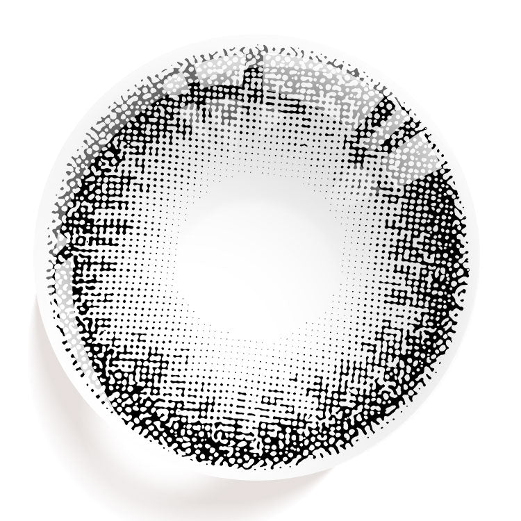 Nebulae Gray Colored Contact Lenses | Black | Natural Vibes – EYESFAV