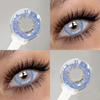 Lentes de contacto de color azul Fiesta