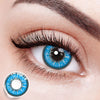 Effect Display of Wearing RIFT Blue Contact Lenses