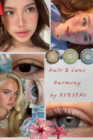 Hair Meets Eyes: The Hottest Color Lens Trends for Every Hair Shade