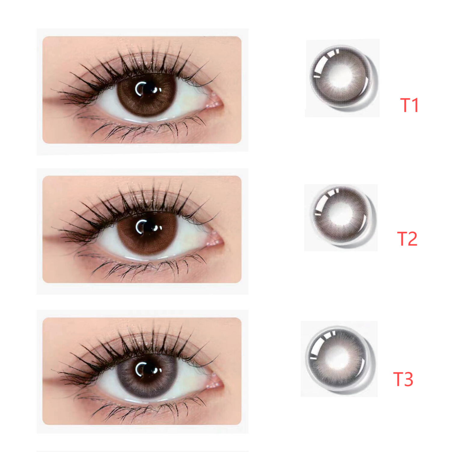 Colored Contact Lenses for Nearsightedness