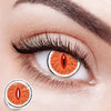 Demon Slayer's Inferno Cat's Eye Contact Lenses