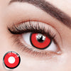 Crimson Circlet Flame Contact Lenses