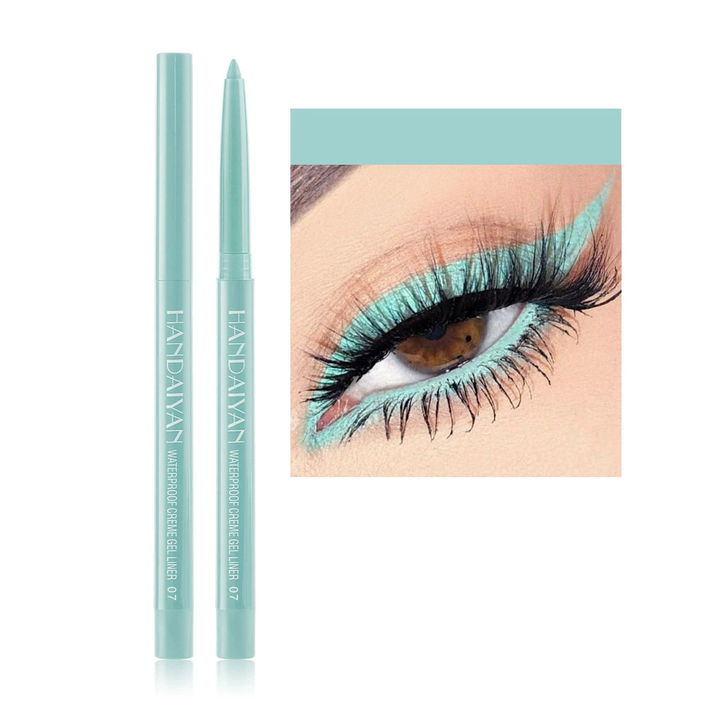 Blue Waterproof Shimmer Eyeliner Pencil