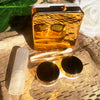 Chic Mirror Gold Contact Lens Case