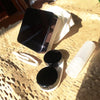 Chic Mirror Black Contact Lens Case