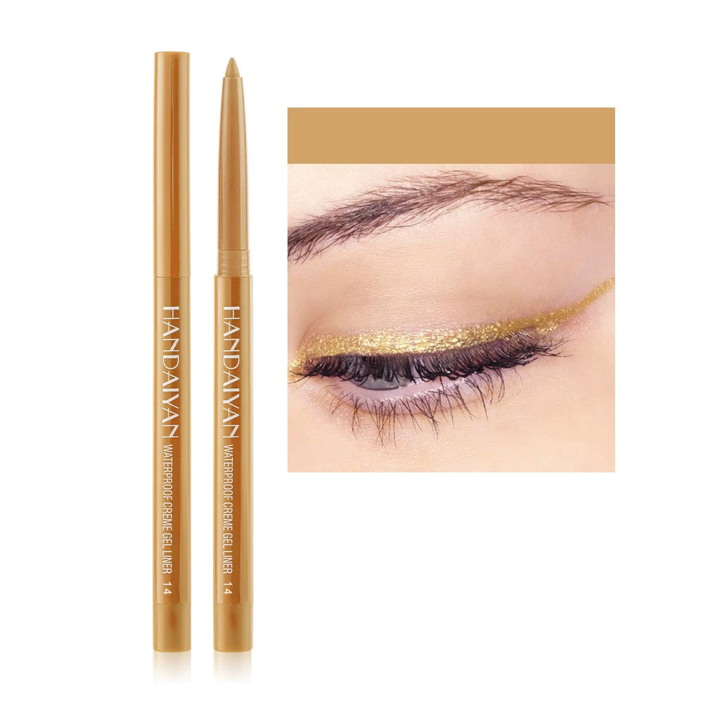 Brown Waterproof Shimmer Eyeliner Pencil