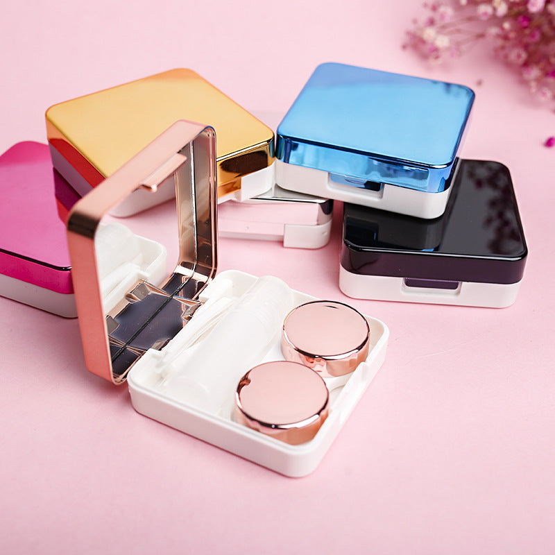 Chic Mirror Contact Lens Case