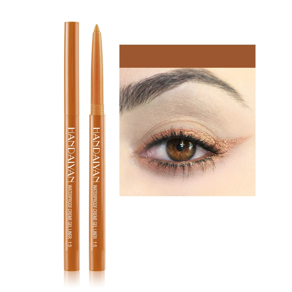 Brown Waterproof Shimmer Eyeliner Pencil