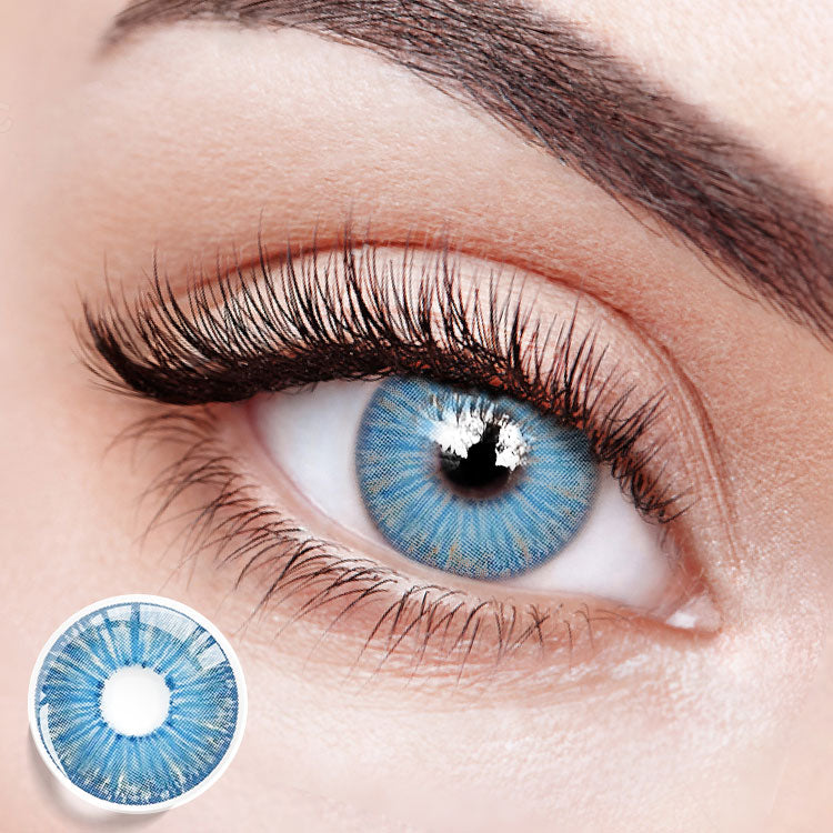 Ever Blue Colored Contact Lenses