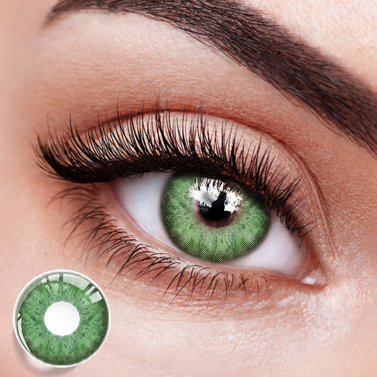 Wildcat Green Colored Contact Lenses