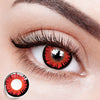 Crimson Bloom Red Contact Lenses