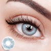 Crackle Blue Colored Contact Lenses