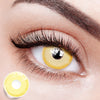 Yellow Sunbeam Eyes Contact Lenses