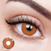 Queen Brown Colored Contact Lenses