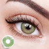 Crackle Green Colored Contact Lenses