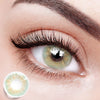 Wearing Euramerican Green Colored Contact Lenses