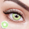 Crackle Green Colored Contact Lenses