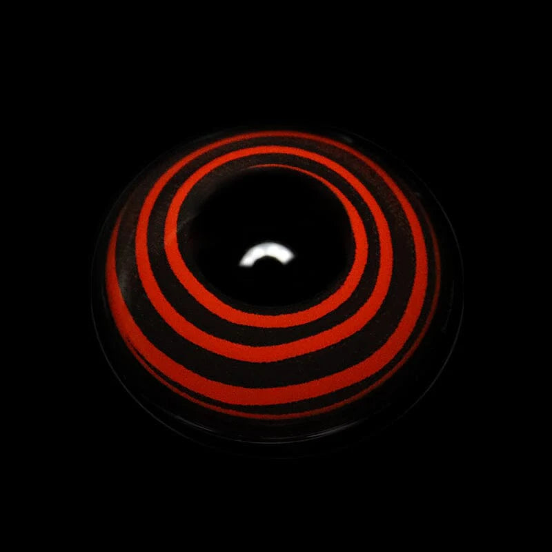 Crimson Shadow Ring Contact Lenses 3D Display