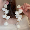 Bohemian Waterdrop Feather Tassel Dangle Earrings