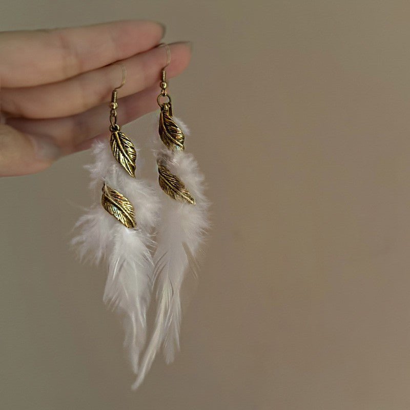 Boho Bloom Tassel Earrings