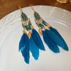 Boho Bloom Tassel Earrings