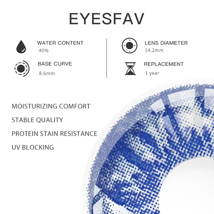 Wildcat Blue Colored Contact Lenses