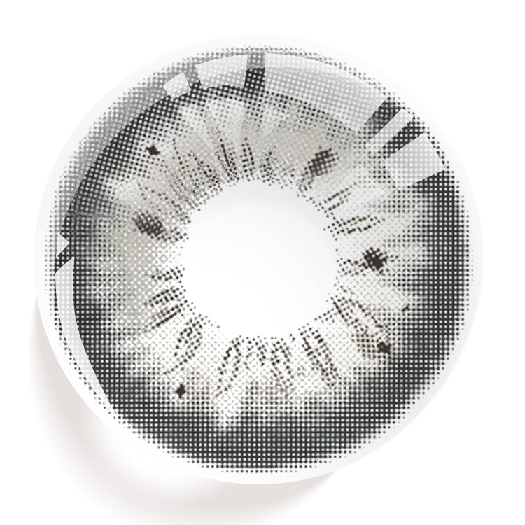 Stormy Gray Colored Contact Lenses