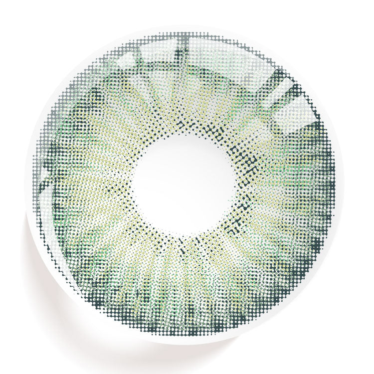 Newborn Cosmic Green Colored Contact Lenses