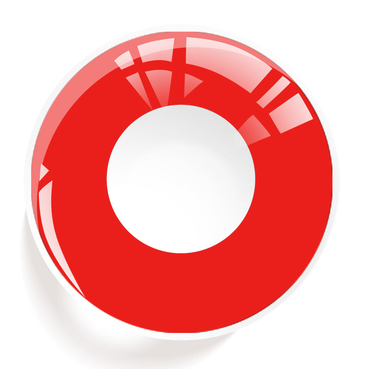 Crimson Celestial Blaze Contact Lenses