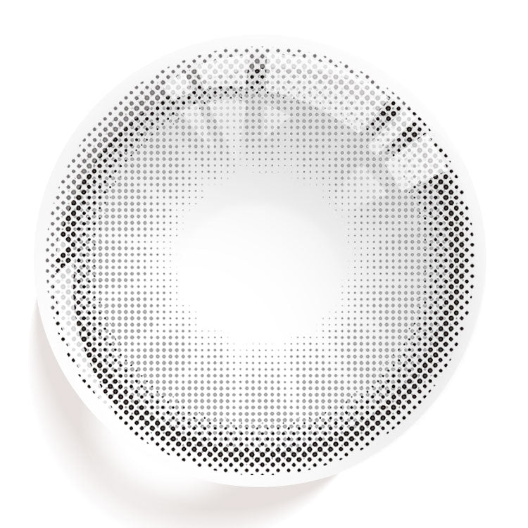 【Prescription】Paris Fireworks Gray Colored Contact Lenses