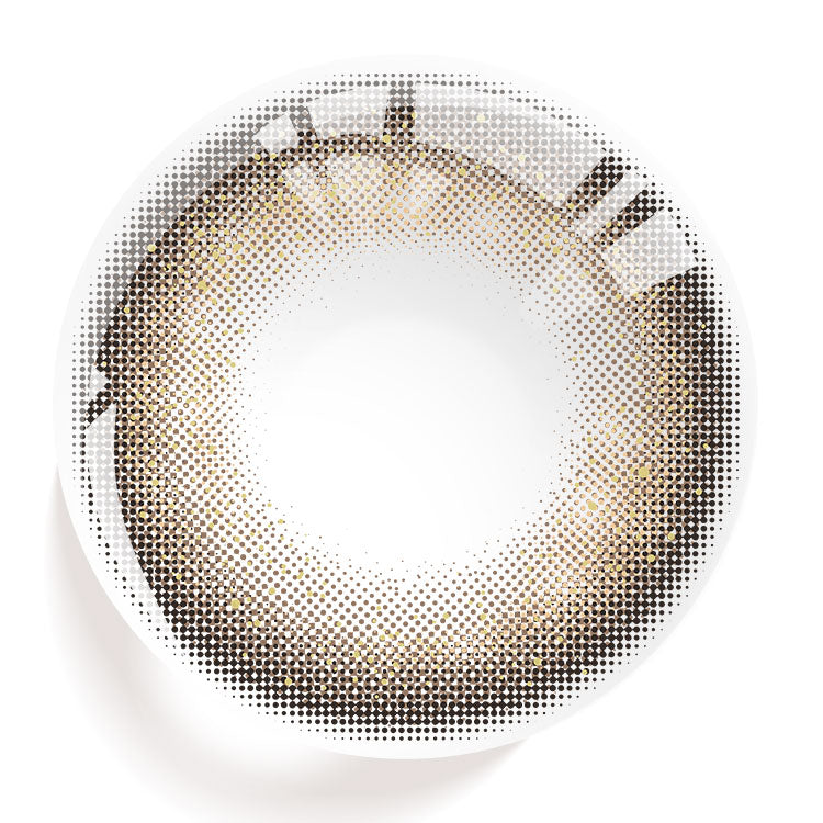 Stardust Brown Colored Contact Lenses