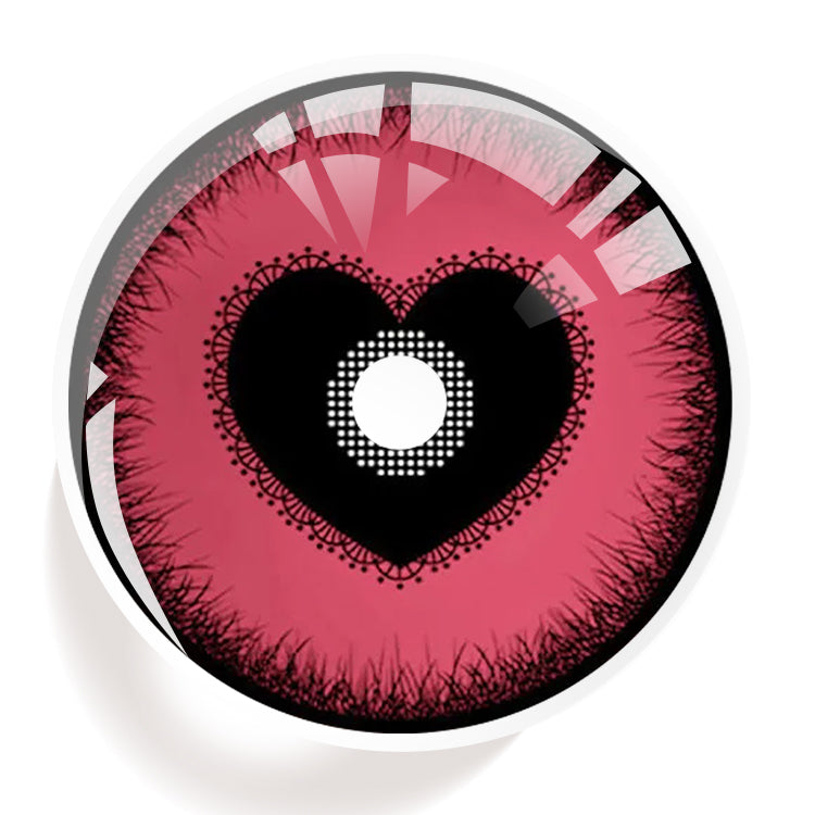 Sweetheart Pink Charm Contact Lenses