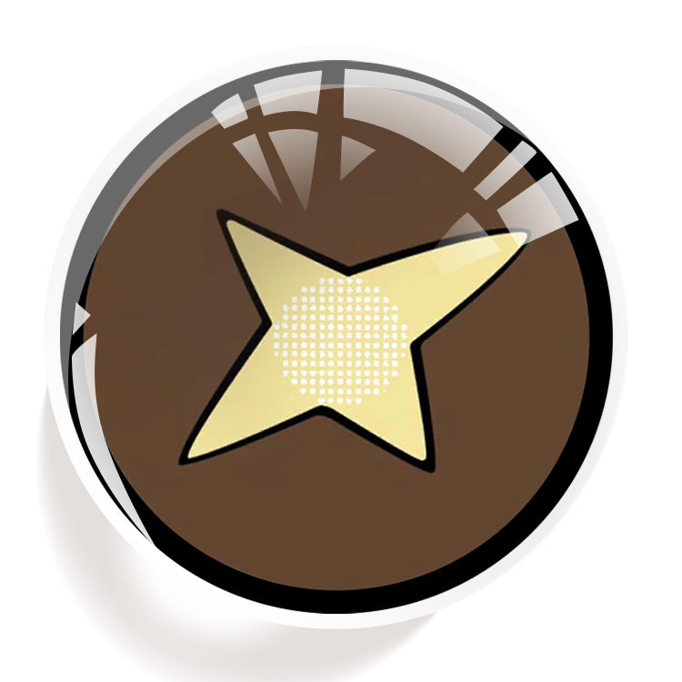 Mushroom Magic Brown Contact Lenses