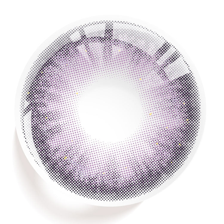 NASA Purple Natural-looking Colored Contact Lenses