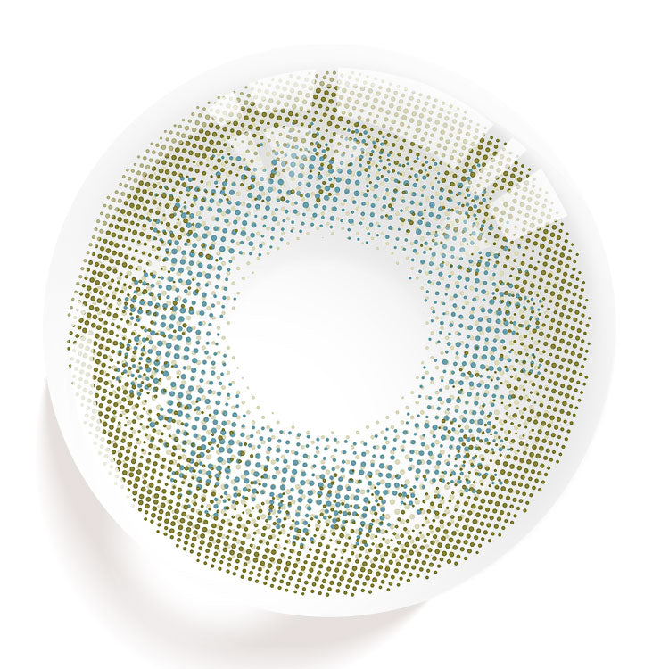 Moonbeam Green Colored Contact Lenses