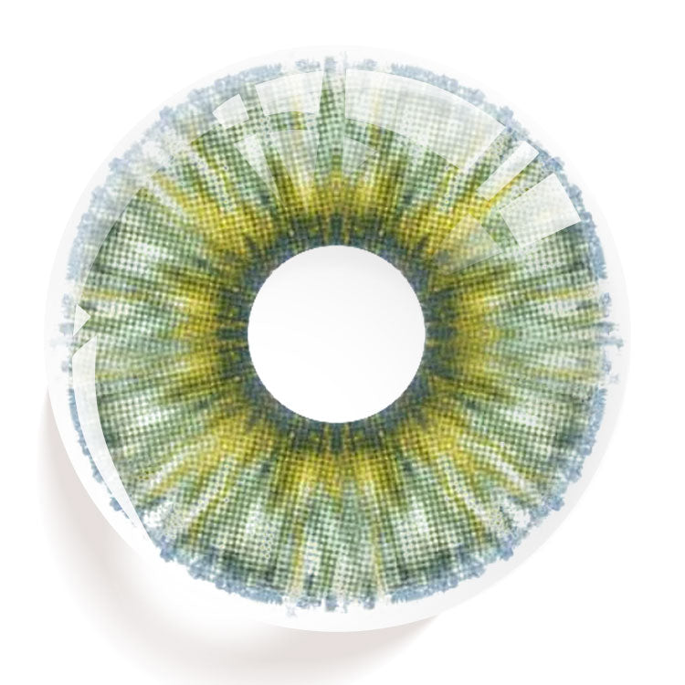 Re Cosmic Green Colored Contact Lenses