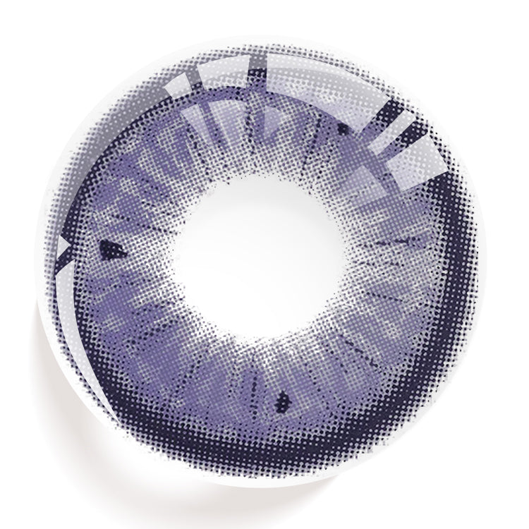 Vintage Purple Colored Contact Lenses