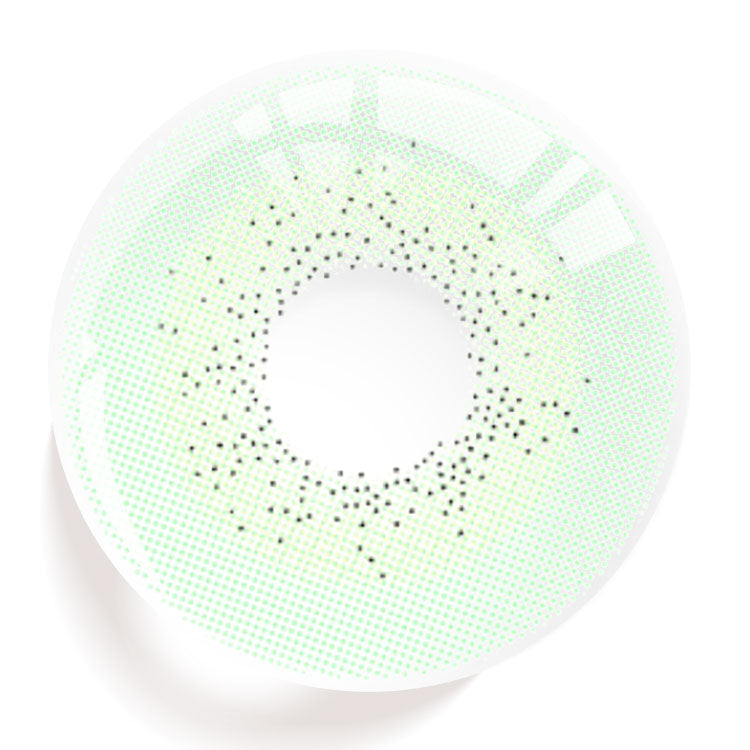 【Prescription】Illusion Green Colored Contact Lenses
