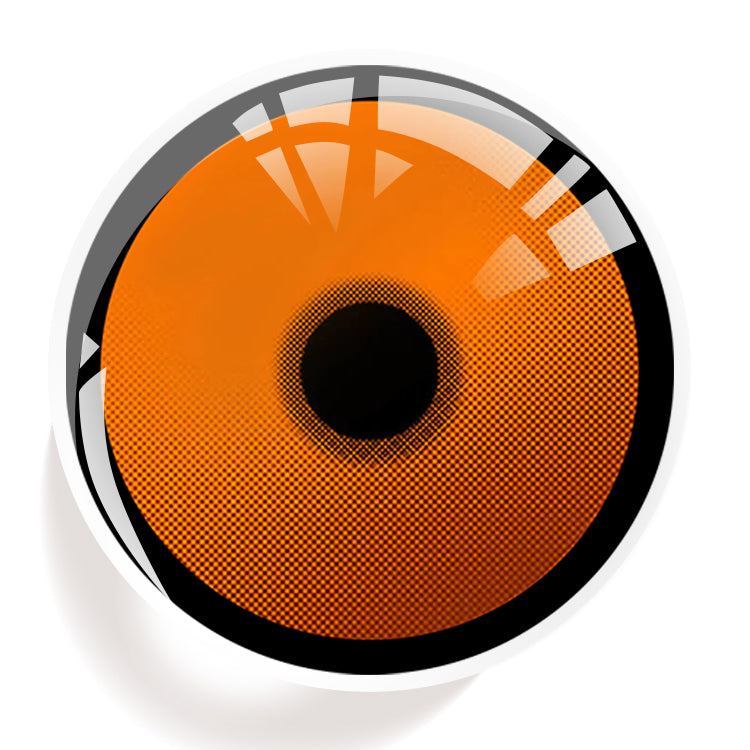 Chainsaw Citrine Gaze Contact Lenses