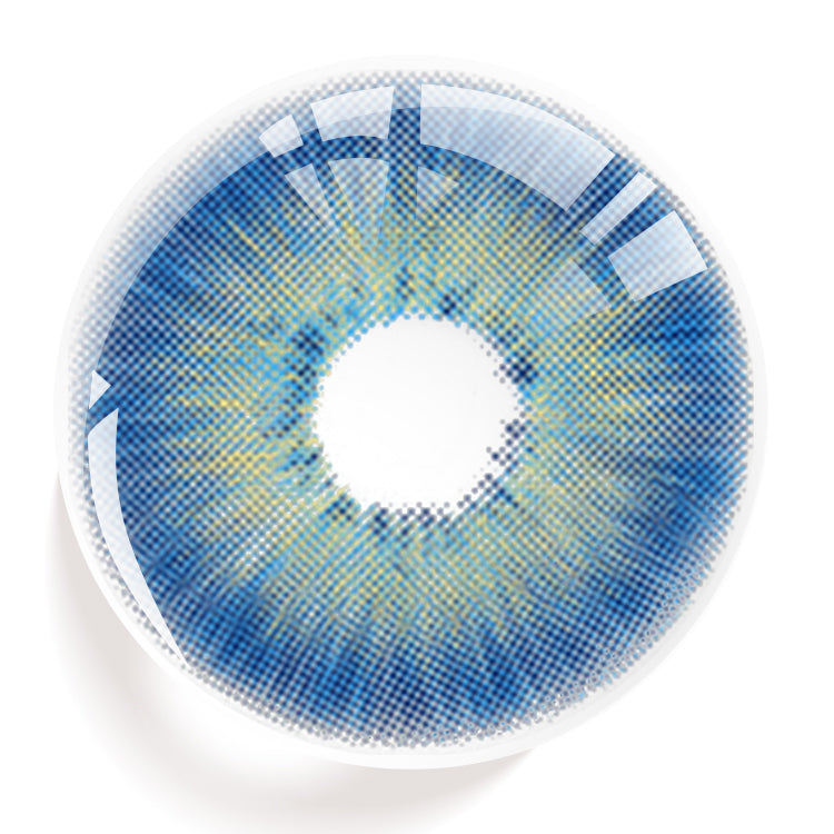 New York Blue Colored Contact Lenses