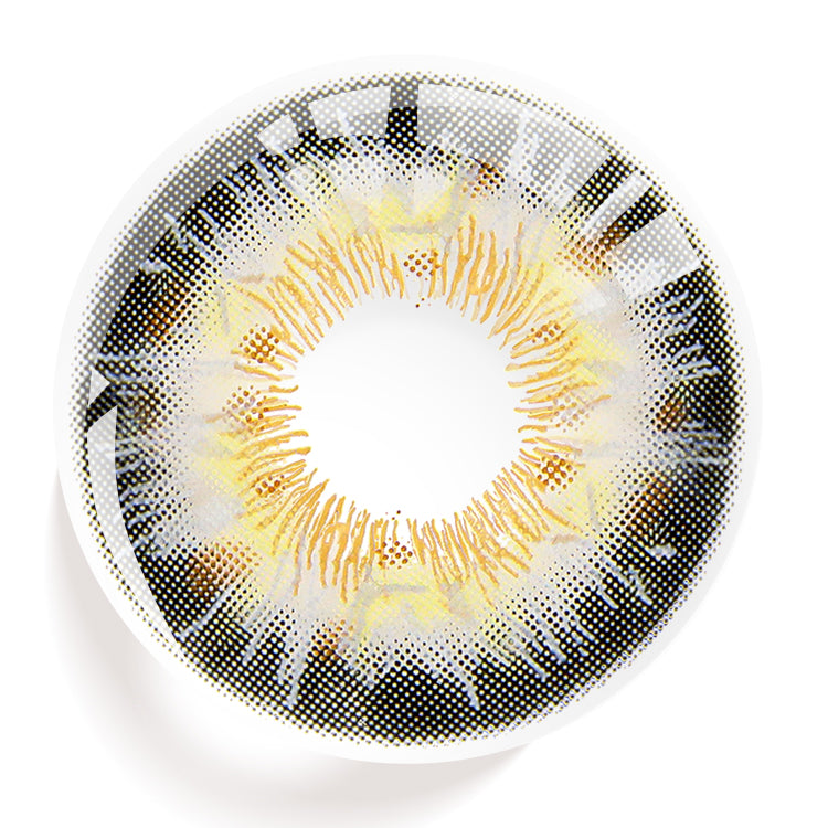 Wild Jungle Gray Colored Contact Lenses