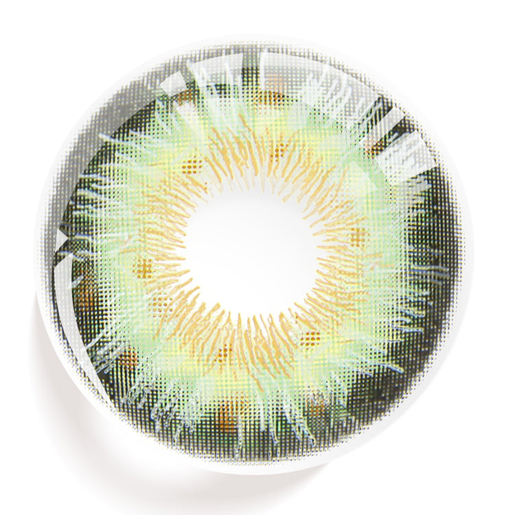 Wild Jungle Green Colored Contact Lenses