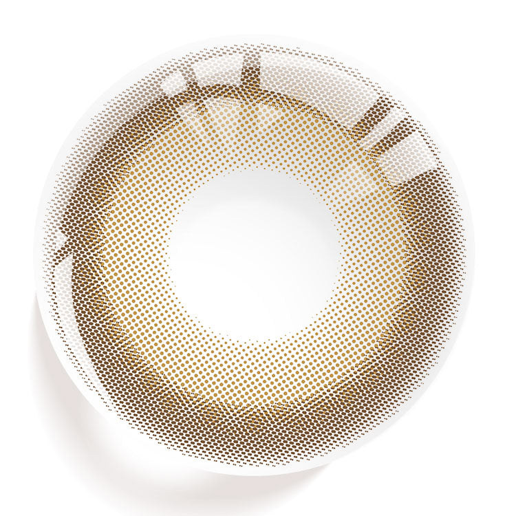 【Prescription】Donut Brown Colored Contact Lenses