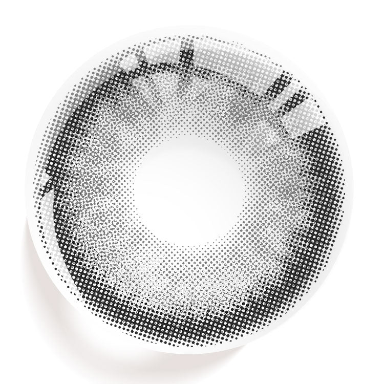 Glass Ball Gray Colored Contact Lenses