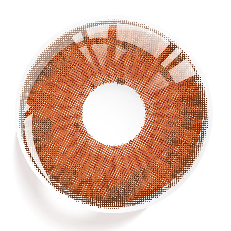 New York Hazel Brown Colored Contact Lenses