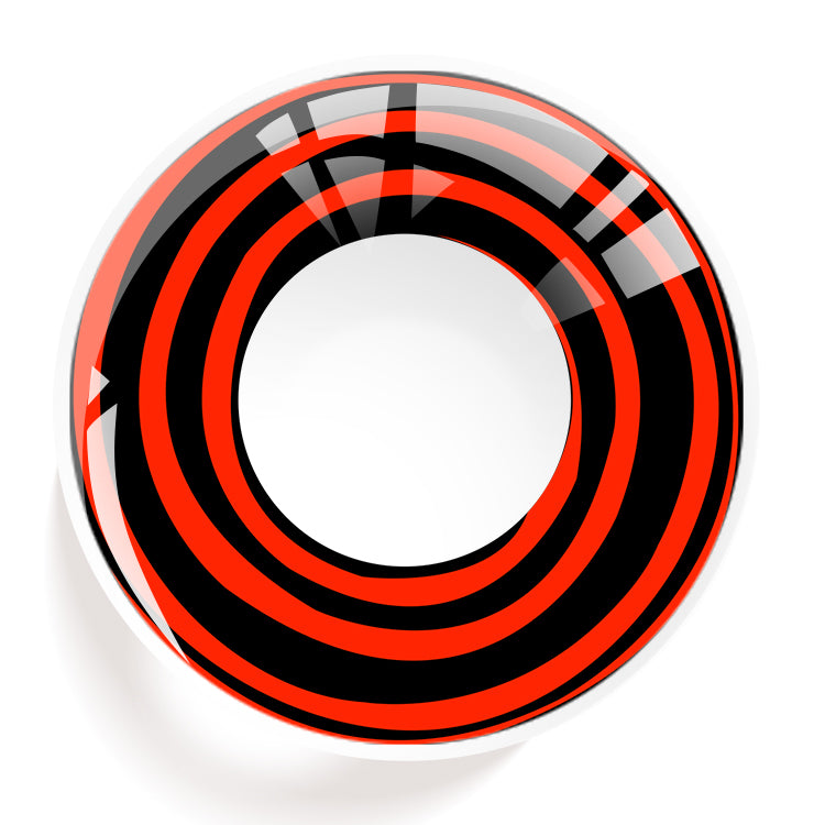 Crimson Shadow Ring Contact Lenses