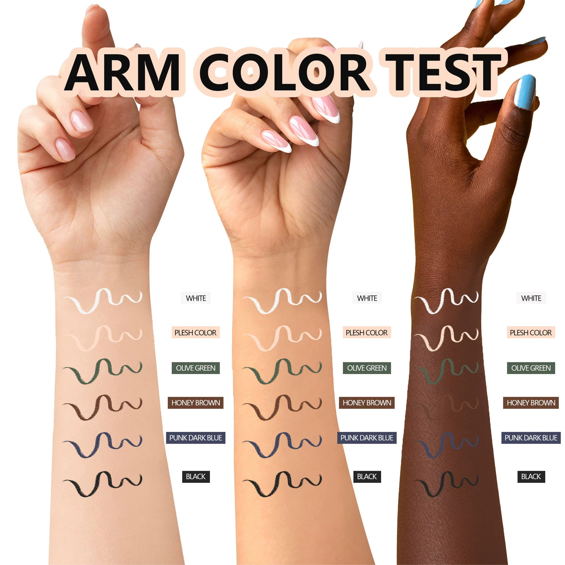 Classic Color Wooden Eyeliner Pencil